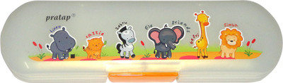Pratap Forest O Lippo, Cattie, Zebru, Elefriends, Gefri, Simba Art Plastic Pencil Box(Set of 1, Cream, Orange)
Pratap Forest O Lippo, Cattie, Zebru, Elefriends, Gefri, Simba Art Plastic Pencil Box(Set of 1, Cream, Orange)