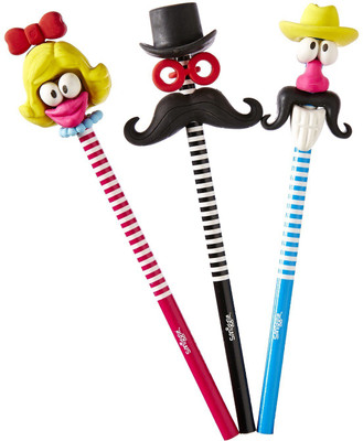 GeekGoodies Designer Fun Cartoon Fancy Gift With Eraser Set Round Shaped Pencils(Set of 3, Multicolor)
GeekGoodies Designer Fun Cartoon Fancy Gift With Eraser Set Round Shaped Pencils(Set of 3, Multicolor)