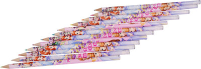 Priyankish Barbie Pencils Pencil(Set of 12, Multicolor)