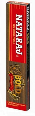 Natraj Natraj Bold Pencil(Set of 10, Red, Black)