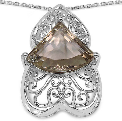 Johareez Rhodium Silver Pendant