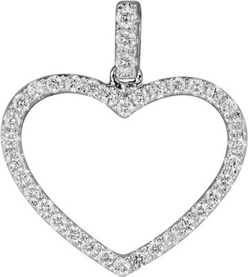 Diamonds International Love Is Life Silver Pendant