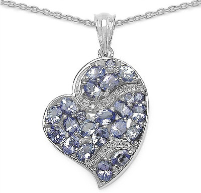 Johareez 3.39CTW Genuine Tanzanite & White Topaz .925 Sterling Silver Pendant Rhodium Tanzanite Sterling Silver Pendant
Johareez 3.39CTW Genuine Tanzanite & White Topaz .925 Sterling Silver Pendant Rhodium Tanzanite Sterling Silver Pendant
