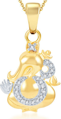 Sukkhi Gold-plated, Rhodium Alloy Pendant