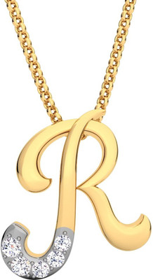 Kataria Jewellers Letter R 92.5 BIS Hallmarked Silver Alphabet Initial Yellow Gold Plated Silver Pendant
Kataria Jewellers Letter R 92.5 BIS Hallmarked Silver Alphabet Initial Yellow Gold Plated Silver Pendant