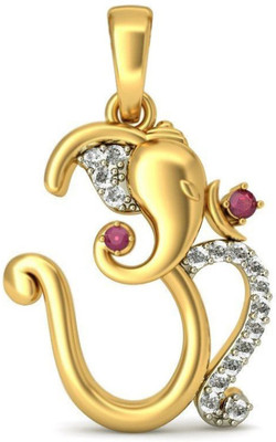 Anopchand Tilokchand Jewellers Ganesh OM Gold-plated Sapphire, Cubic Zirconia Silver
Anopchand Tilokchand Jewellers Ganesh OM Gold-plated Sapphire, Cubic Zirconia Silver
