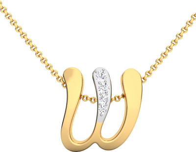 Kataria Jewellers Letter W 14Kt BIS Hallmarked Gold Alphabet Initial Yellow Gold Plated 14kt Yellow Gold Pendant
Kataria Jewellers Letter W 14Kt BIS Hallmarked Gold Alphabet Initial Yellow Gold Plated 14kt Yellow Gold Pendant