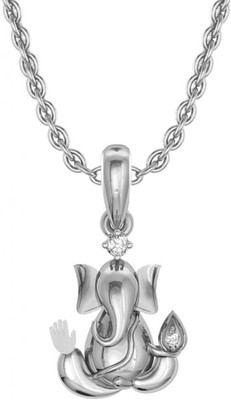 Avsar 14kt Swarovski Crystal Yellow Gold Pendant