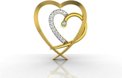 AG Jewellery Diamond Sterling Silver Pendant