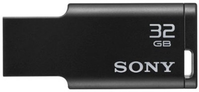 Sony USM32M1/B IN MICROVAULT 32 GB Pen Drive(Black)