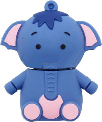 Microware Appu Elephant Shape 4 GB Pen Drive