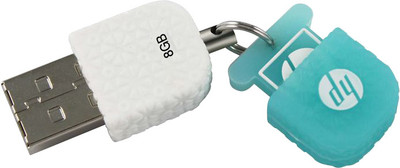 HP v175w 8 GB Pen Drive(White)