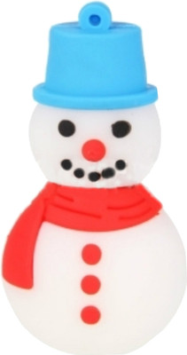 Microware Snowman Shape 4 GB Pen Drive