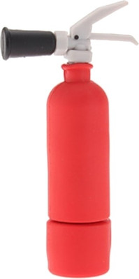 Microware Fire Extinguisher Shape 16 GB Pen Drive(Grey)