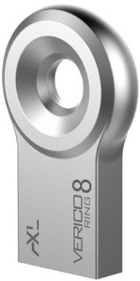 AXL Verico Ring Silver 8 GB Pen Drive(Silver)