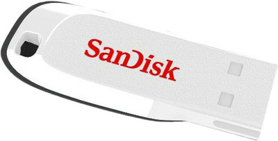 Sandisk Cruzer Blade 32 GB Pen Drive(White)