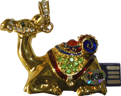 Zeztee dpdz-104 16 GB Pen Drive(Gold)