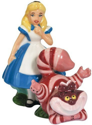 Westland Giftware Alice And Cheshire Cat Magnetic Ceramic Salt And Pepper Shakers
Westland Giftware Alice And Cheshire Cat Magnetic Ceramic Salt And Pepper Shakers