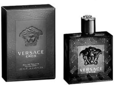 Versace cros Perfume Bottle Black