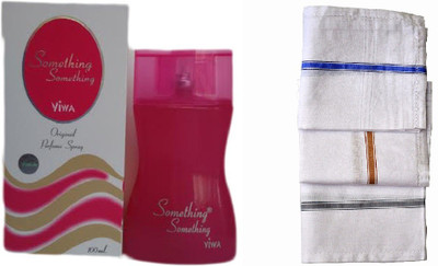 Viwa Original Something Something Pink Perfume 100ML + 3 Men Cotton Handkerchiefs Eau de Parfum - 100 ml(For Men)
Viwa Original Something Something Pink Perfume 100ML + 3 Men Cotton Handkerchiefs Eau de Parfum - 100 ml(For Men)