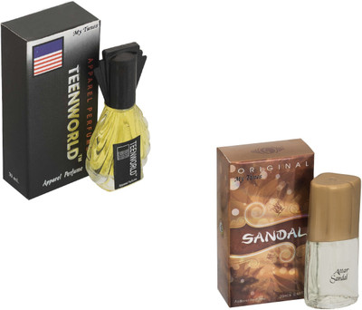 My Tunes Combo Pack Teen World 30 Ml & sandal- 20 ml Eau de Parfum - 50 ml(For Men)
My Tunes Combo Pack Teen World 30 Ml & sandal- 20 ml Eau de Parfum - 50 ml(For Men)