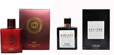 CFS Exotic NYC Bond And Explore Black Combo Perfume Eau de Parfum - 200 ml(For Men & Women)
CFS Exotic NYC Bond And Explore Black Combo Perfume Eau de Parfum - 200 ml(For Men & Women)