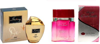 CFS Exotic Destiny Gold And Must De Carmen Pink comboPerfume Eau de Parfum - 200 ml(For Boys & Girls)
CFS Exotic Destiny Gold And Must De Carmen Pink comboPerfume Eau de Parfum - 200 ml(For Boys & Girls)