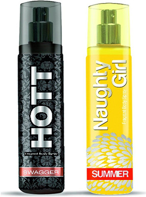 Hott SWAGGER & Naughty Girl SUMMER Perfume Combo For Couple (1200 Sprays Each) Eau de Parfum - 135 ml(For Men)
Hott SWAGGER & Naughty Girl SUMMER Perfume Combo For Couple (1200 Sprays Each) Eau de Parfum - 135 ml(For Men)