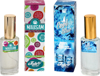 Jain's Set of 2 Perfume (30 ml each) - Cool Blue (For Men) and Mausam (For Women) Eau de Parfum - 30 ml(For Men)
Jain's Set of 2 Perfume (30 ml each) - Cool Blue (For Men) and Mausam (For Women) Eau de Parfum - 30 ml(For Men)