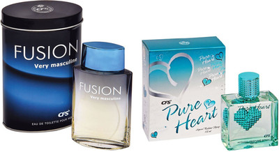 CFS Fusion Very Masculine and Pure Heart Combo Perfume For Women Eau de Parfum - 200 ml(For Men & Women)
CFS Fusion Very Masculine and Pure Heart Combo Perfume For Women Eau de Parfum - 200 ml(For Men & Women)