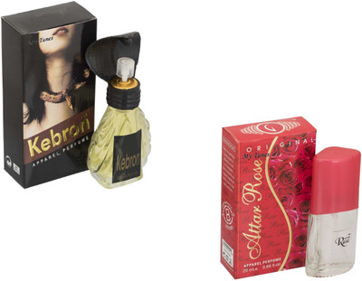 My Tunes Combo Pack Kebron 30 Ml & Attar Rose- 20 ml Eau de Parfum - 50 ml(For Men)
My Tunes Combo Pack Kebron 30 Ml & Attar Rose- 20 ml Eau de Parfum - 50 ml(For Men)