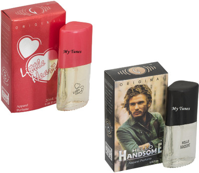 My Tunes Combo Pack Little Heart & Hello Handsome-20 ml Eau de Parfum - 40 ml(For Men)
My Tunes Combo Pack Little Heart & Hello Handsome-20 ml Eau de Parfum - 40 ml(For Men)