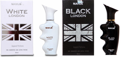 Mayur White & Black London Gift set(2pcs of 60ml) Eau de Parfum - 120 ml(For Men & Women)
Mayur White & Black London Gift set(2pcs of 60ml) Eau de Parfum - 120 ml(For Men & Women)