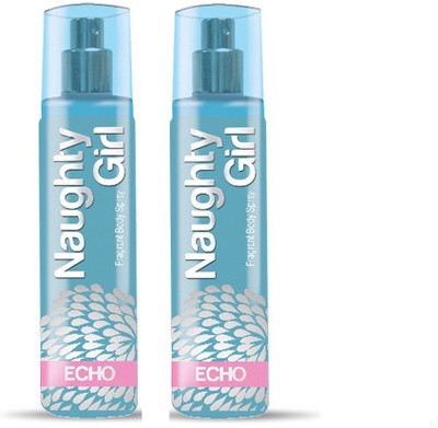 Naughty Girl ECHO Perfume For Women (Pack of 2, 1200 Sprays Each) Eau de Parfum - 135 ml(For Women)
Naughty Girl ECHO Perfume For Women (Pack of 2, 1200 Sprays Each) Eau de Parfum - 135 ml(For Women)