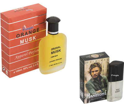 Pringle Combo Orange Musk and Hello Handsome Eau de Toilette - 120 ml(For Men)
Pringle Combo Orange Musk and Hello Handsome Eau de Toilette - 120 ml(For Men)