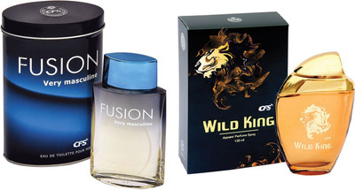 CFS Fusion Very Masculine and Wild King Combo Perfume Eau de Parfum - 200 ml(For Men)
CFS Fusion Very Masculine and Wild King Combo Perfume Eau de Parfum - 200 ml(For Men)