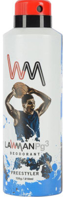 Laman LAWMAN PG3 Contender, Freestyler, Flicker Deodorant Spray Eau de Parfum - 126 ml(For Men)
Laman LAWMAN PG3 Contender, Freestyler, Flicker Deodorant Spray Eau de Parfum - 126 ml(For Men)