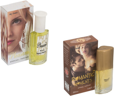 My Tunes Combo Pack Pleasame 30 Ml & Romantic Moments- 20 ml Eau de Parfum - 50 ml(For Men)
My Tunes Combo Pack Pleasame 30 Ml & Romantic Moments- 20 ml Eau de Parfum - 50 ml(For Men)