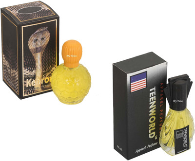 My Tunes Combo Pack Kebrom 30Ml & Teenworld- 30ml Eau de Parfum - 60 ml(For Men)