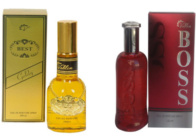 Vablon Best Gold and Red Boss Combo Perfume Eau de Parfum - 200 ml(For Men & Women)
Vablon Best Gold and Red Boss Combo Perfume Eau de Parfum - 200 ml(For Men & Women)