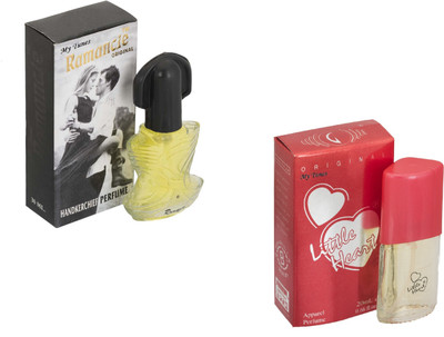 My Tunes Combo Pack Romancie 30 Ml & Little Heart- 20 ml Eau de Parfum - 50 ml(For Men)
My Tunes Combo Pack Romancie 30 Ml & Little Heart- 20 ml Eau de Parfum - 50 ml(For Men)
