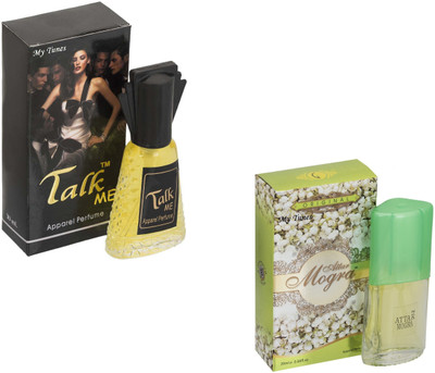 My Tunes Combo Pack Talk Me 30 Ml & Attar Mogra- 20 ml Eau de Parfum - 50 ml(For Men)
My Tunes Combo Pack Talk Me 30 Ml & Attar Mogra- 20 ml Eau de Parfum - 50 ml(For Men)