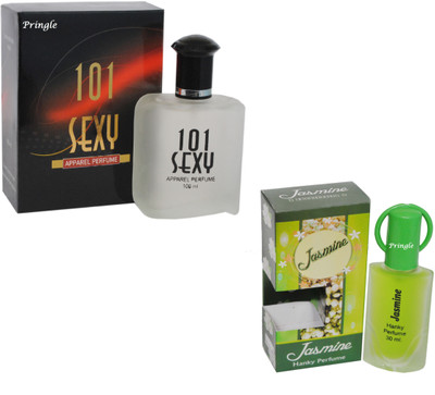 Pringle Combo 101 Sexy and Jasmine Eau de Toilette - 130 ml(For Men)