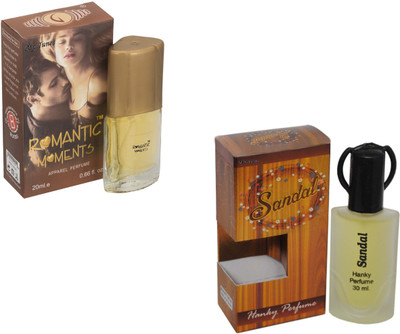 My Tunes Combo Pack Sandal 30 Ml & Romantic Moments- 20 ml Eau de Parfum - 50 ml(For Men)