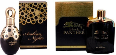 Ramco Arabian Nights and Black Panther Combo Perfume For Women Eau de Parfum - 200 ml(For Men & Women)
Ramco Arabian Nights and Black Panther Combo Perfume For Women Eau de Parfum - 200 ml(For Men & Women)