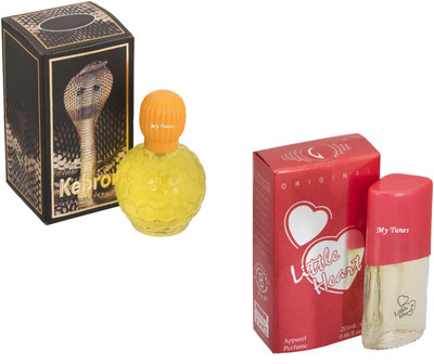 My Tunes Combo Pack Kebrom 30Ml & Littile Heart- 20ml Eau de Parfum - 50 ml(For Men)
My Tunes Combo Pack Kebrom 30Ml & Littile Heart- 20ml Eau de Parfum - 50 ml(For Men)