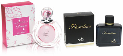 Anna Andre Paris Floralina & Anna's Glamour Perfume 100ml Eau de Toilette - 200 ml(For Men & Women)
Anna Andre Paris Floralina & Anna's Glamour Perfume 100ml Eau de Toilette - 200 ml(For Men & Women)
