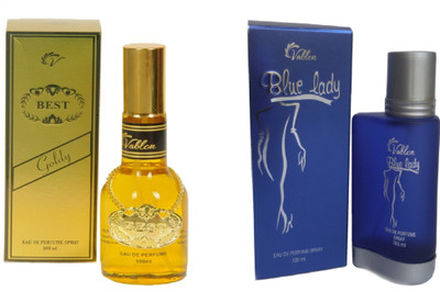 Vablon Best Gold and Blue Lady Combo Perfume 120ml+120ml Eau de Parfum - 200 ml(For Men & Women)
Vablon Best Gold and Blue Lady Combo Perfume 120ml+120ml Eau de Parfum - 200 ml(For Men & Women)