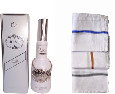 Vablon Best Silk Perfume 100ML + 3 Men Cotton Handkerchiefs Eau de Parfum - 100 ml(For Men)
Vablon Best Silk Perfume 100ML + 3 Men Cotton Handkerchiefs Eau de Parfum - 100 ml(For Men)