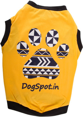 DogSpot T-shirt for Dog(Yellow